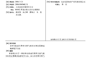 多种有机成因类型天然气混合比例定量测试地球化学方法