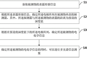 多维度的电化学信息与多光谱信息结合测量方法