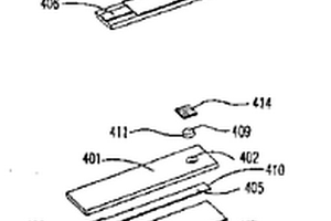 抛弃式电化学式感测试片的结构及其制作方法