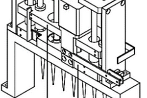 用于微型全自动化学发光测定仪的排枪