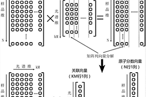 基于代数重建关联向量求解的LIBS定量分析方法