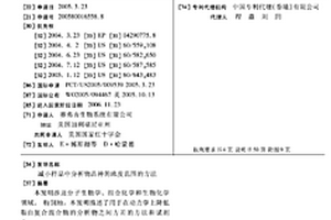 减小样品中分析物品种的浓度范围的方法