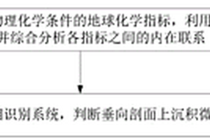 细粒泥页岩的地球化学微相信息识别系统及方法