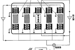 多通道声表面波化学传感装置