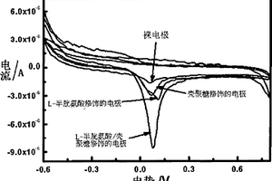 L-半胱氨酸/壳聚糖修饰的电化学传感器及其应用