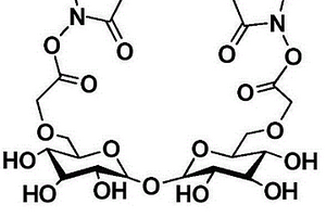 糖苷键质谱碎裂型化学交联剂及其制备方法