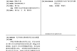 化学毒剂污染水的净化方法及装置