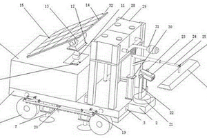 太阳能化学事故处理用机器人及工作方法