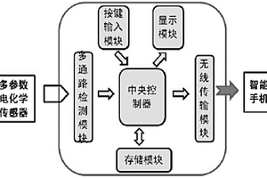 用于直接电化学免疫传感器检测的电化学检测仪