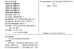 用于电化学检测的水溶性轭合物