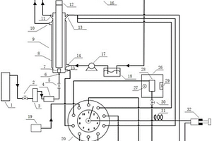 基于高级氧化技术及顺序注射分析的水体总氮在线检测装置