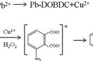 Cu-MOF-鲁米诺-H<Sub>2</Sub>O<Sub>2</Sub>化学发光体系检测Pb<Sup>2+</Sup>的方法