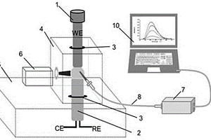 单液滴-电化学荧光检测装置