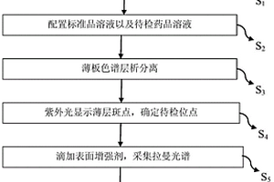 检测中成药中掺杂化学药品的方法