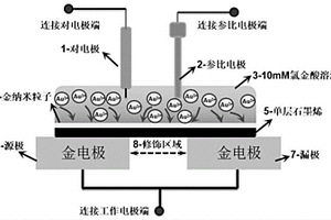 基于纳米传感通道电化学掺杂的土壤三价砷检测方法