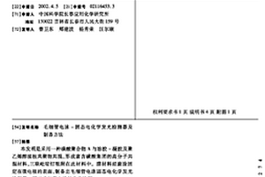 毛细管电泳-固态电化学发光检测器及制备方法