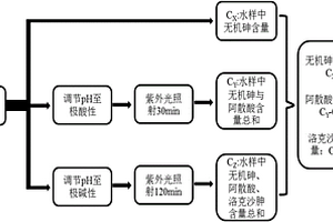 快速检测水样中阿散酸和洛克沙胂的方法