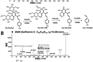 血必净注射液中化学成分鉴定的方法