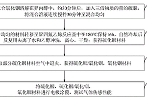 用于气体检测的氧化铟材料及制备方法