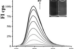 检测硫化氢的荧光探针及其制备方法和应用
