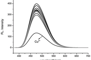 检测二价铜离子的荧光探针及其制备方法和用途