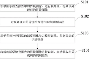 利用医学检查报告的胃镜图像表征学习方法