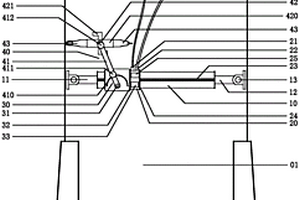 横撑型反应釜检修装置