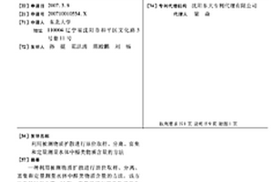 利用被测物质扩散进行原位取样、分离、富集和定量测量水体中醛类物质含量的方法