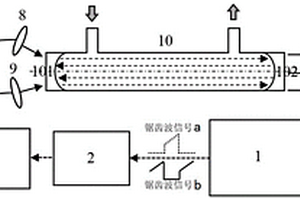 基于离轴积分腔系统的双光路气体浓度测量装置及方法