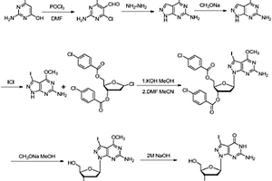 氮杂化鸟嘌呤核苷及其合成方法和在DNA测序中的用途