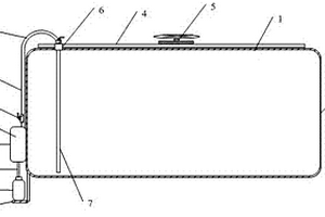 基于虹吸原理取样的化学品槽罐