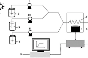 光催化反应产生超氧自由基的实时动态检测系统