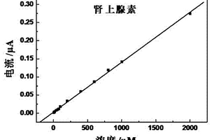 准微电极的制备方法及准微电极在同时检测肾上腺素和尿酸中的应用