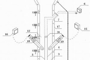 电化学耦合上流式厌氧生物反应装置及使用方法