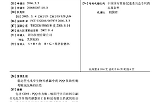 稳定在电化学生物传感器中的PQQ依赖性葡萄糖脱氢酶的活性