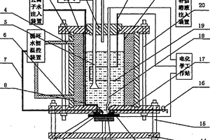 防止缝隙腐蚀的冲洗式电化学实验装置