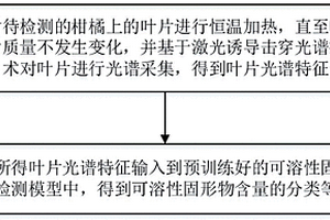 水果可溶性固形物间接无损检测方法及系统