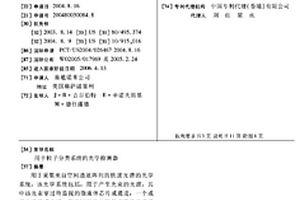 用于粒子分类系统的光学检测器