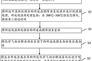 晶圆中金属杂质的检测方法