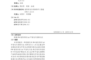 检测CW9基因中的CpG甲基化片段的方法