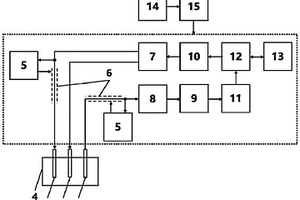 基于羟基氧化铁纳米材料的水体重金属实时检测装置及方法