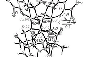 3, 5-二溴水杨醛缩-2-氨基-2-甲基-1, 3-丙二醇席夫碱铜配合物及合成方法