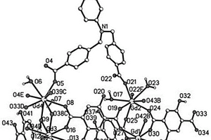 聚合物4-(N,N′-双(4-羧基苄基)氨基)苯磺酸四核钆及合成方法