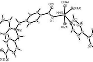 甲苯与4,4’‑联吡啶构筑的锰配合物及合成方法