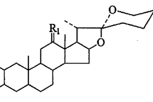 蒺藜螺甾皂苷类化合物用于制备抗真菌药物的用途