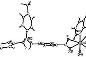 甲苯与2,2′‑联吡啶构筑的镍配合物及合成方法