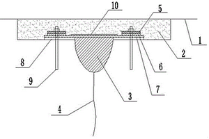 大坝坝面及闸墩墩墙混凝土劈头缝处理方法