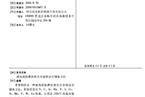 耐高温抗磨抗氧化合金钢及其制备方法