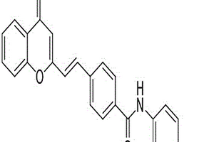 基于苯并吡喃腈的特异性识别高锰酸钾的荧光分子探针的制备方法及其应用