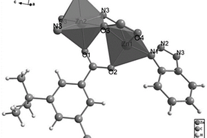 锌基三氮唑发光材料及其制备方法和应用